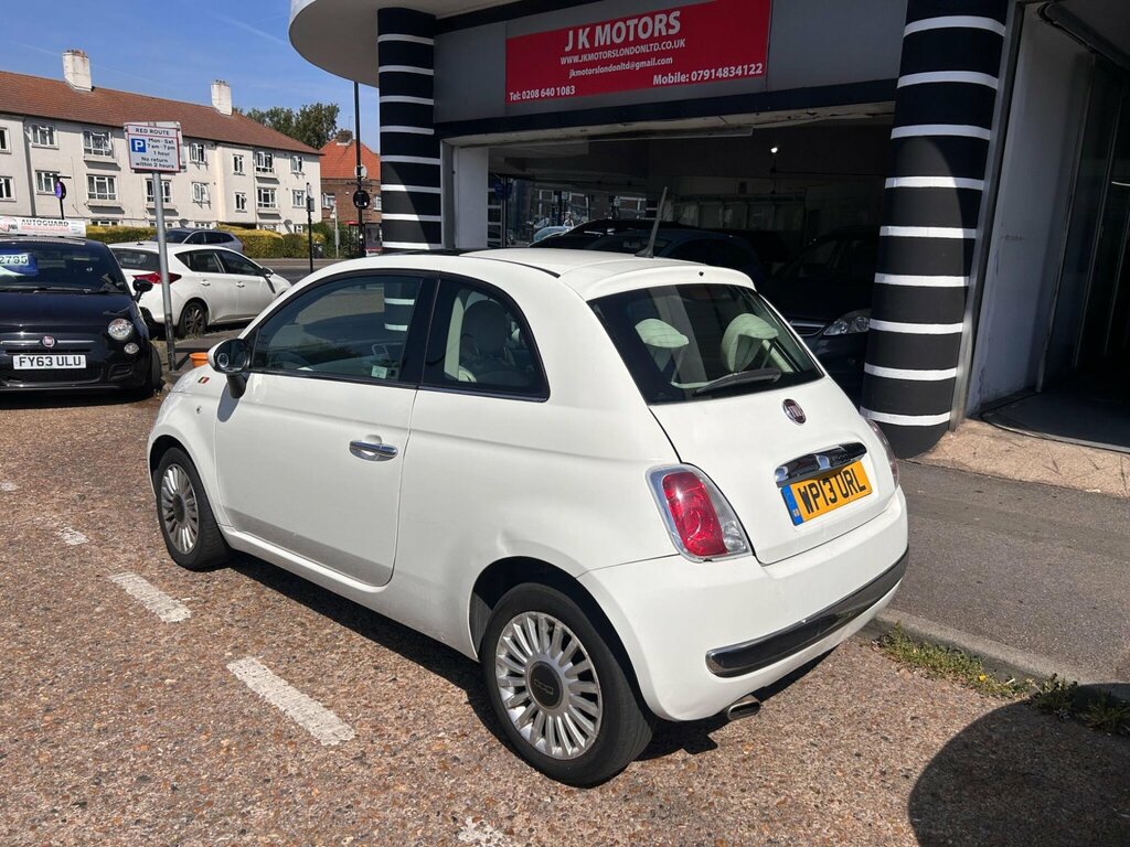 Fiat 500 1.2 Lounge Euro 4 White #6