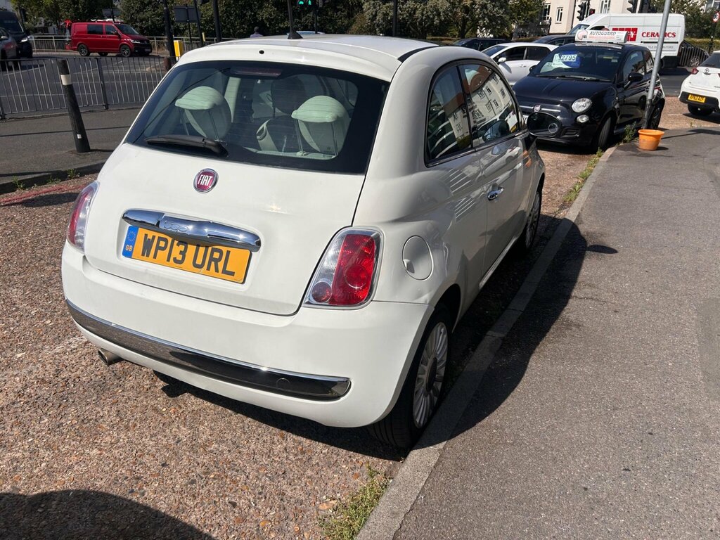 Fiat 500 1.2 Lounge Euro 4 White #4