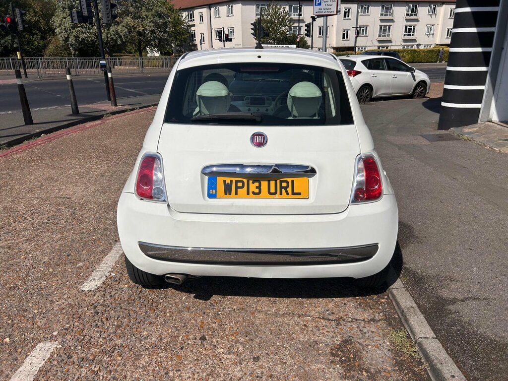Fiat 500 1.2 Lounge Euro 4 White #5