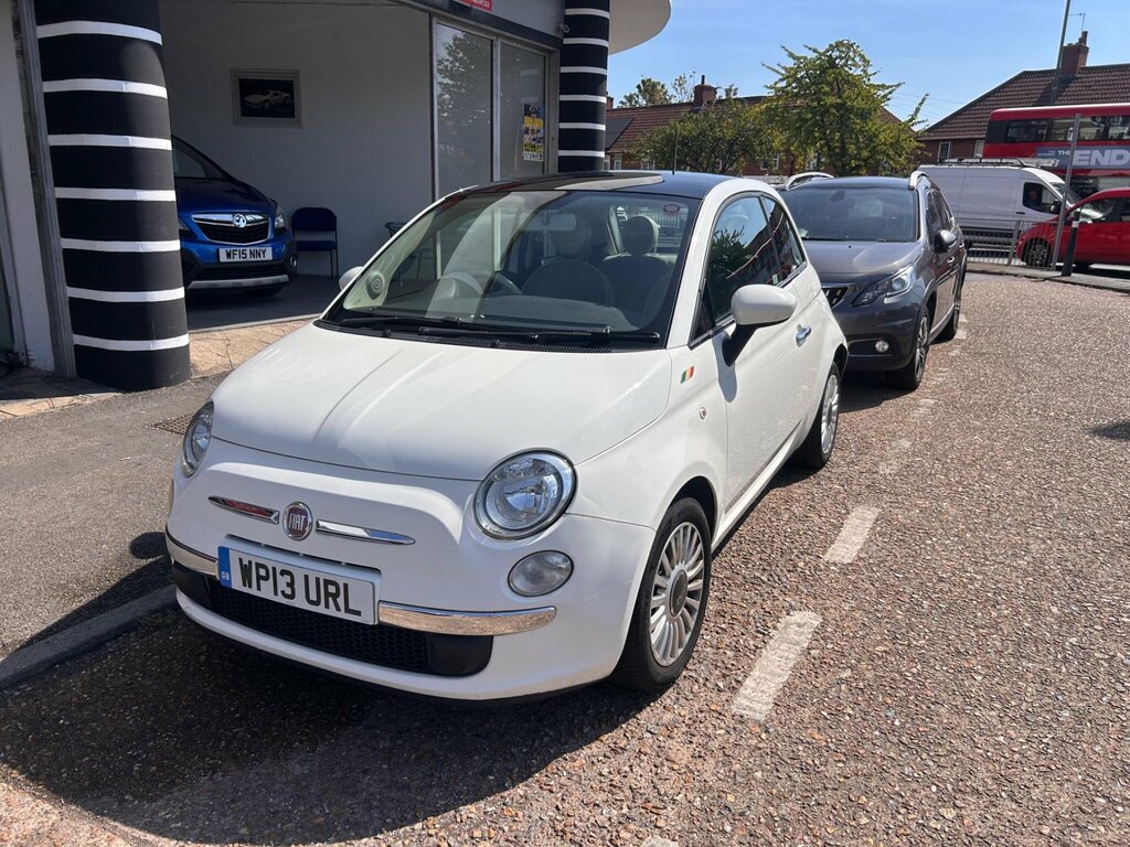 Fiat 500 1.2 Lounge Euro 4 White