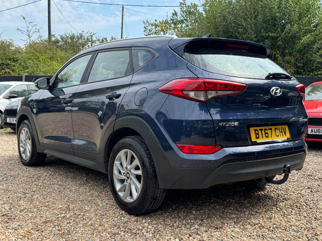 Hyundai Tucson Suv 1.7 Crdi Blue Drive Se Nav Euro 6 Ss 2 BT67CHV Blue #6