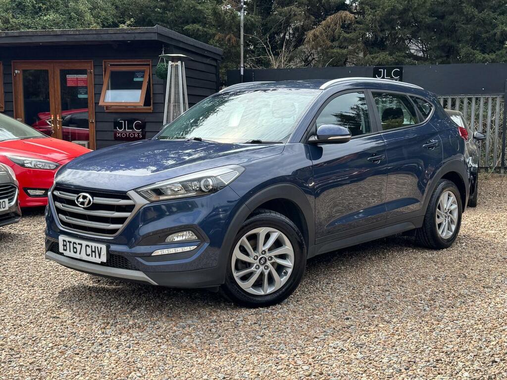 Hyundai Tucson Suv 1.7 Crdi Blue Drive Se Nav Euro 6 Ss 2 BT67CHV Blue #3