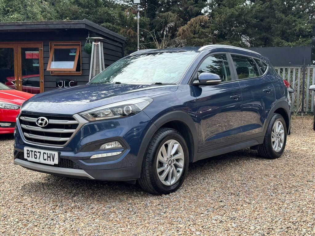 Hyundai Tucson Suv 1.7 Crdi Blue Drive Se Nav Euro 6 Ss 2 BT67CHV Blue #4
