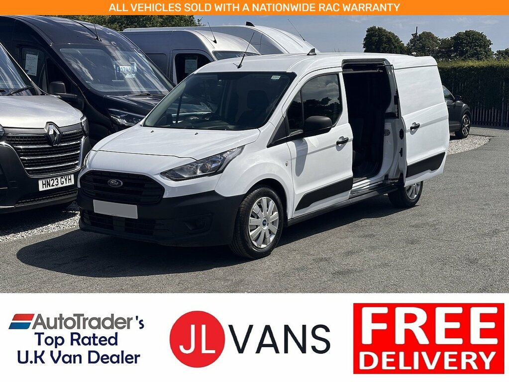 Ford Transit Connect 240 Ecoblue Leader L2 Crew Combi Euro 6 2023 U259 White