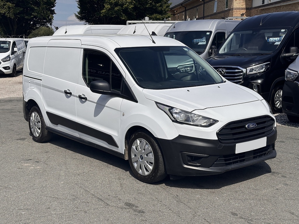 Ford Transit Connect 240 Ecoblue Leader L2 Crew Combi Euro 6 2023 U259 BJ23NLO White #3
