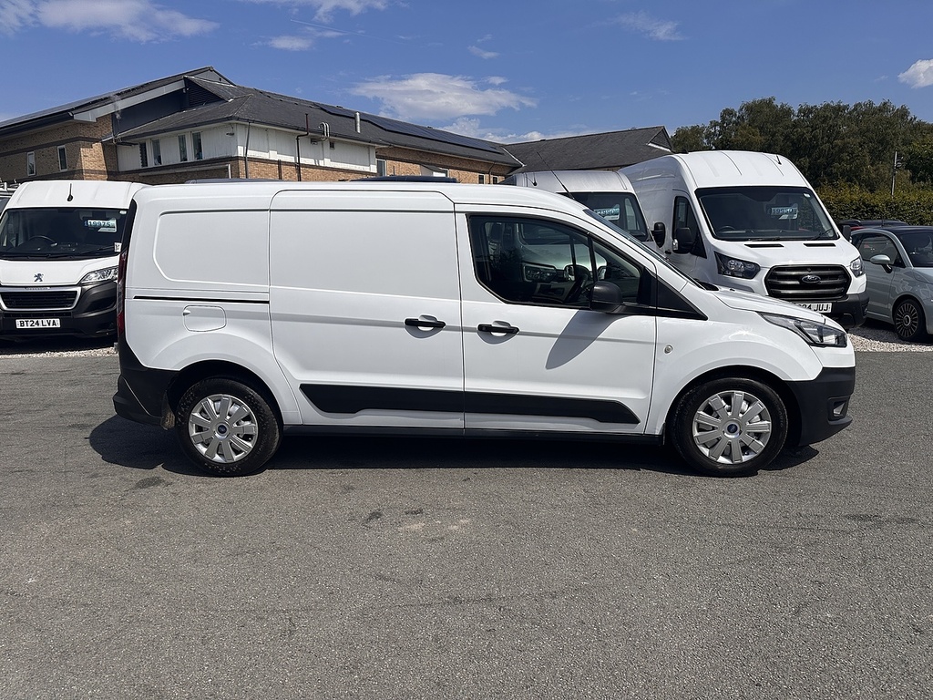 Ford Transit Connect 240 Ecoblue Leader L2 Crew Combi Euro 6 2023 U259 BJ23NLO White #4