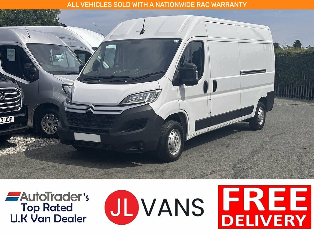 Citroen Relay Bluehdi 35 Enterprise L3h2 Euro 6 140Ps 2023 U271 LA72VYJ White