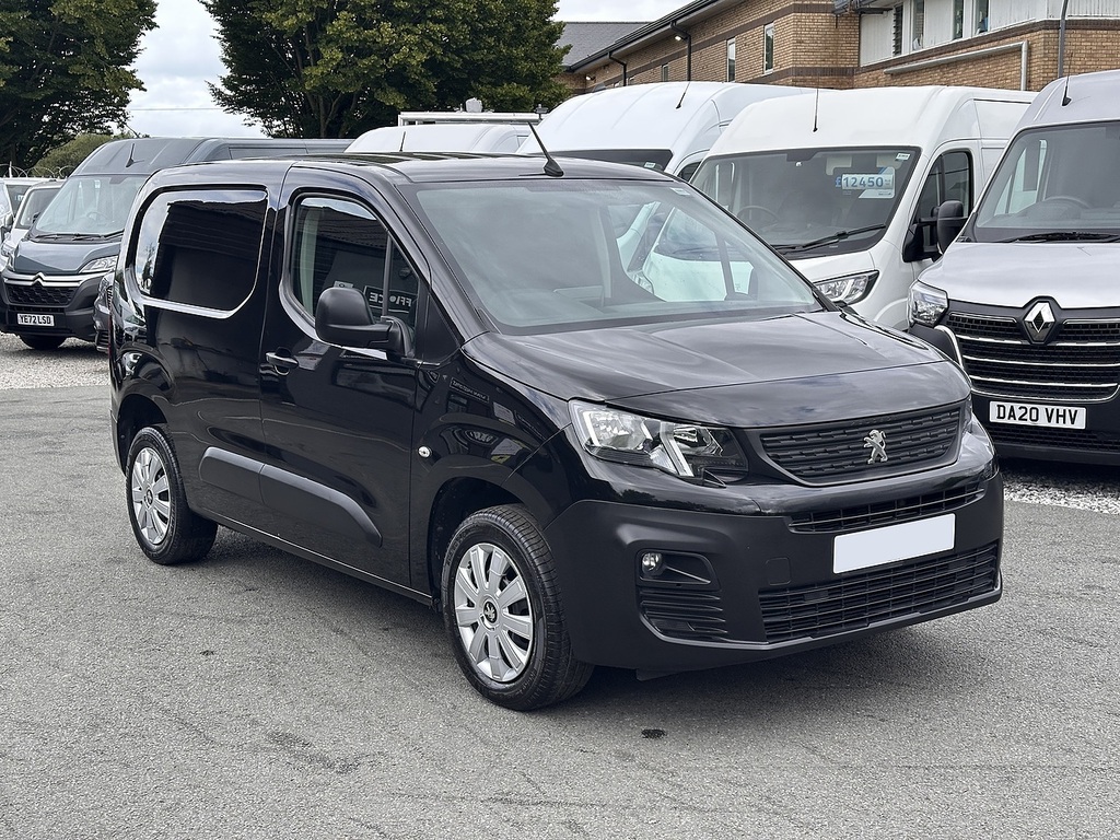 Peugeot Partner Bluehdi 1000 Professional L1h1 Euro 6 2021 U2865 CA21NLU Black #3