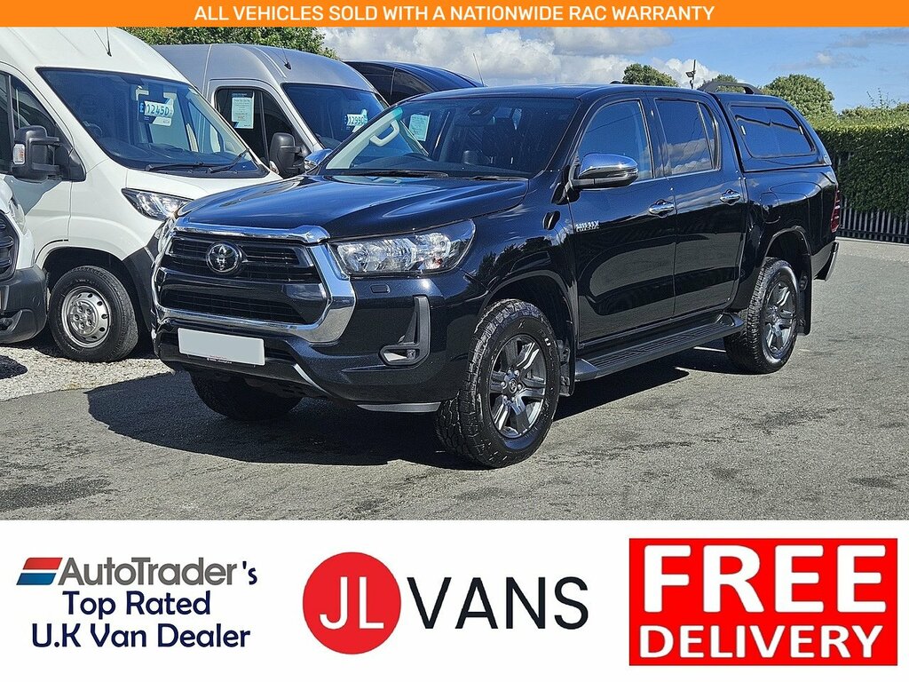 Toyota HILUX D-4d Icon Pickup Double Cab 4Wd Euro 6 150Ps Black