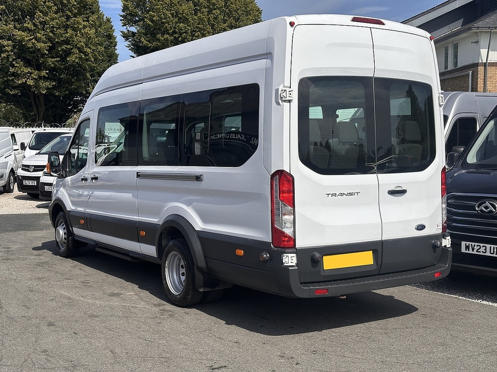 Ford Transit Custom Tdci 460 Trend Minibus L4 H3 17 Seats 125Ps Ac 201 White #6