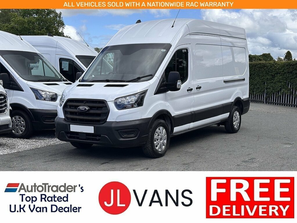Ford Transit Custom 350 Ecoblue Leader L3h3 Rwd Euro 6 130Ps Ac 2023 White