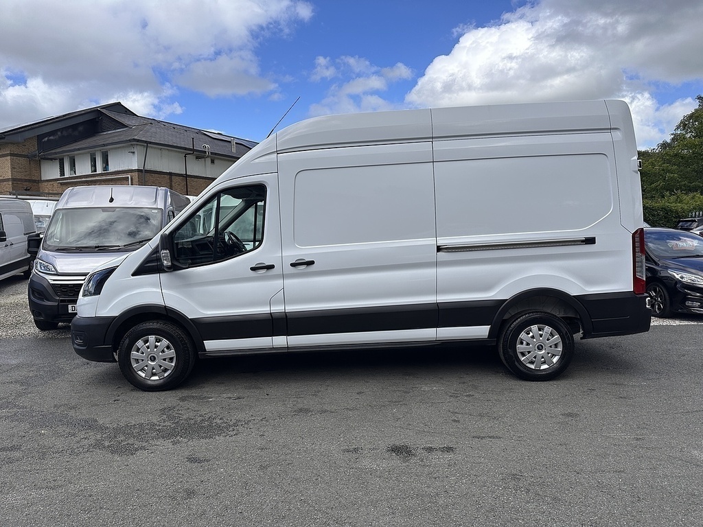 Ford Transit Custom 350 Ecoblue Leader L3h3 Euro 6 130Ps Ac 2023 U290 White #5