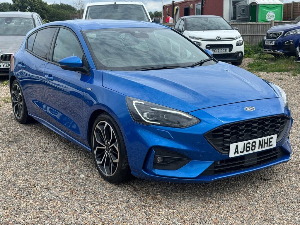 Ford Focus 1.5 Ecoblue St-line X Euro 6 Ss Blue #2