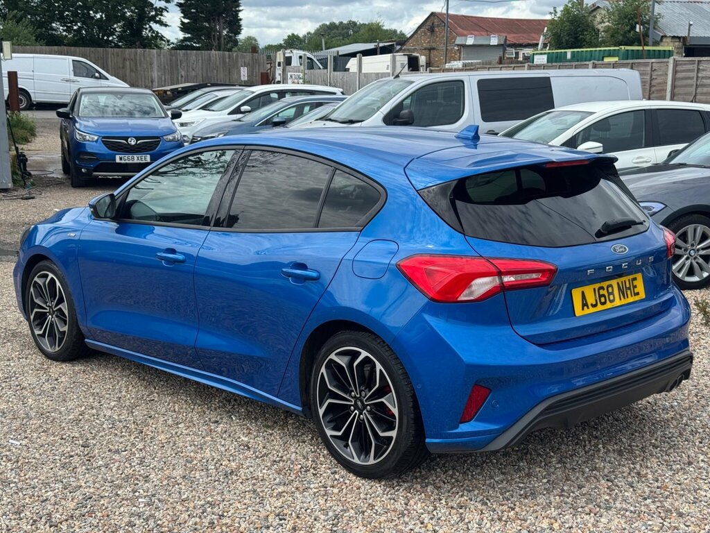 Ford Focus 1.5 Ecoblue St-line X Euro 6 Ss Blue #4