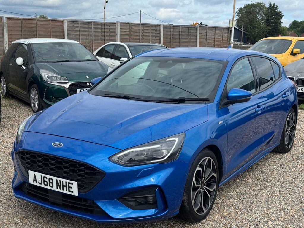 Ford Focus 1.5 Ecoblue St-line X Euro 6 Ss Blue