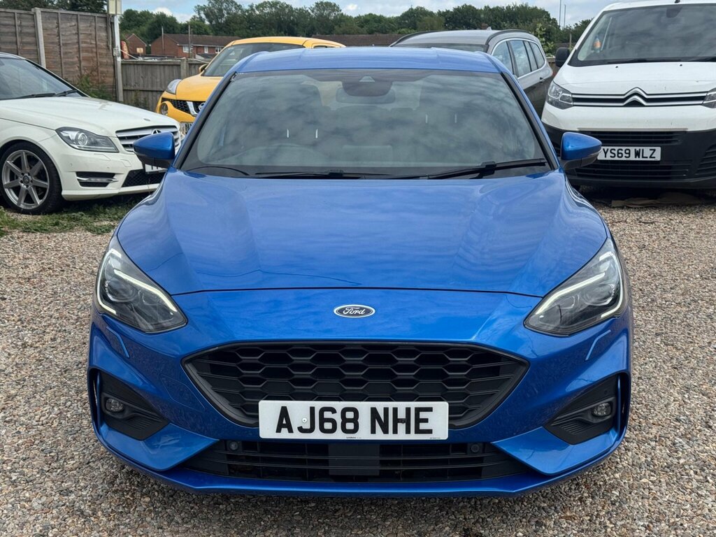 Ford Focus 1.5 Ecoblue St-line X Euro 6 Ss Blue #3
