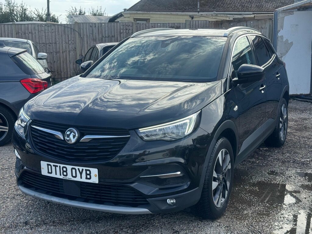 Vauxhall Grandland X 1.2 Turbo Sport Nav Euro 6 Ss Black