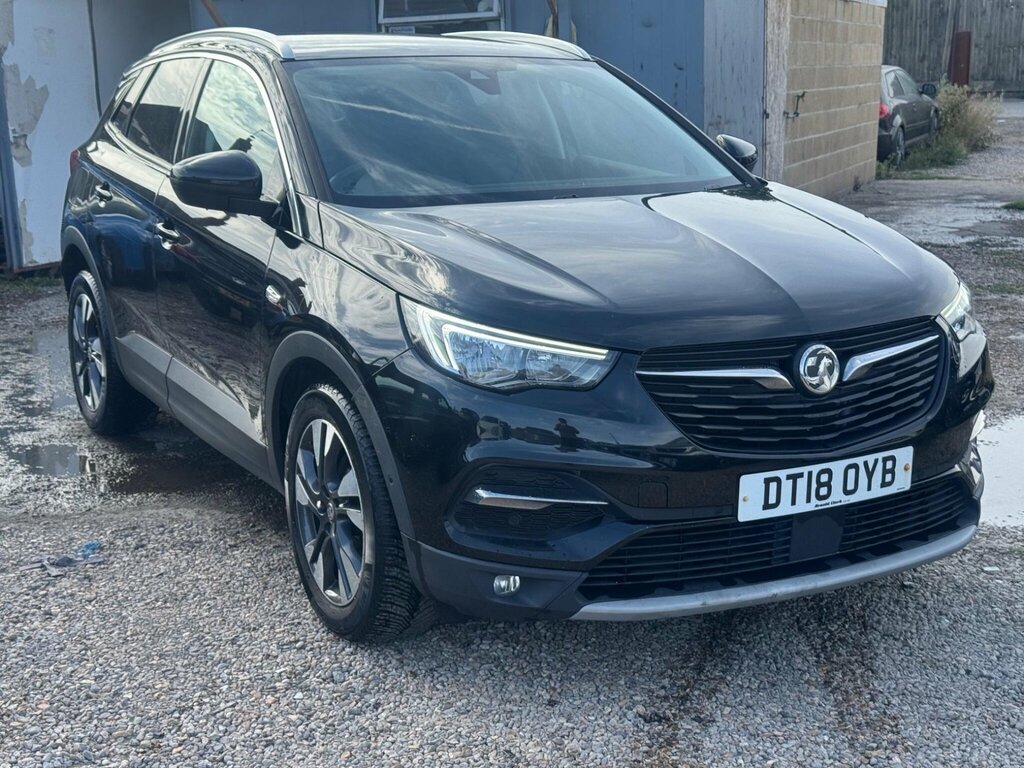 Vauxhall Grandland X 1.2 Turbo Sport Nav Euro 6 Ss Black #2