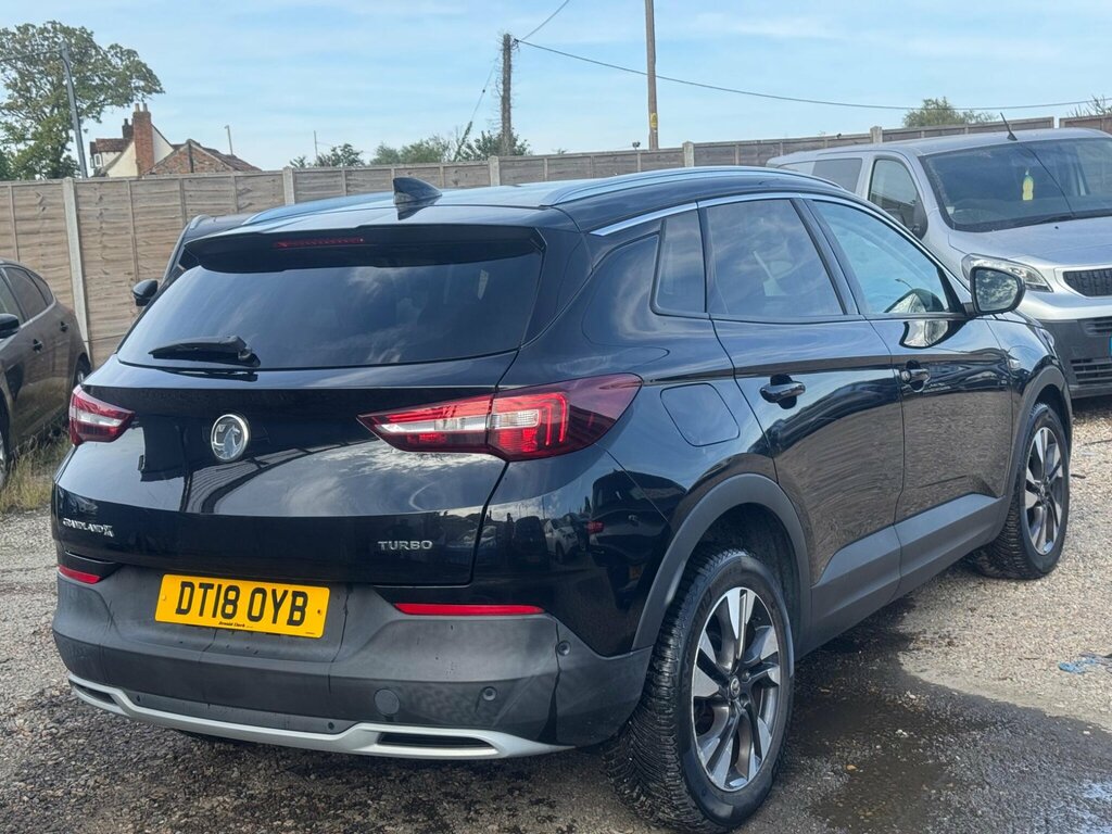 Vauxhall Grandland X 1.2 Turbo Sport Nav Euro 6 Ss Black #4