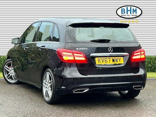 Mercedes-Benz B Class 2018 2.1 B200d Amg Line Premium Mpv 7 KV67WWY Black #6