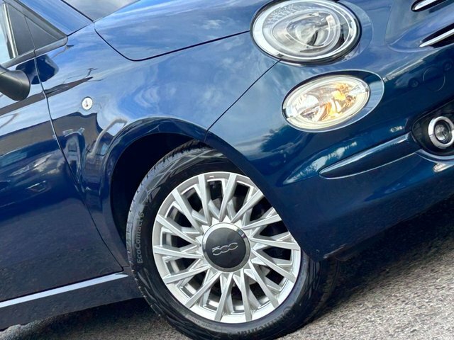 Fiat 500C 1L Dolcevita Blue #7