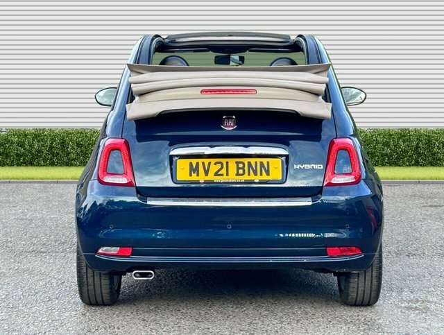 Fiat 500C 1L Dolcevita Blue #14