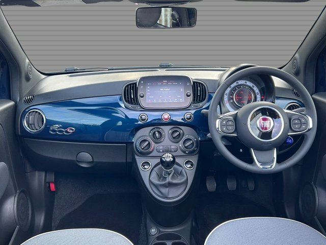 Fiat 500C 1L Dolcevita Blue #10