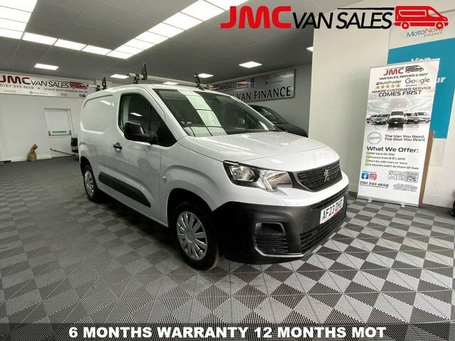Peugeot Partner 1.5 Bluehdi 1000 Professional AF23DHD White