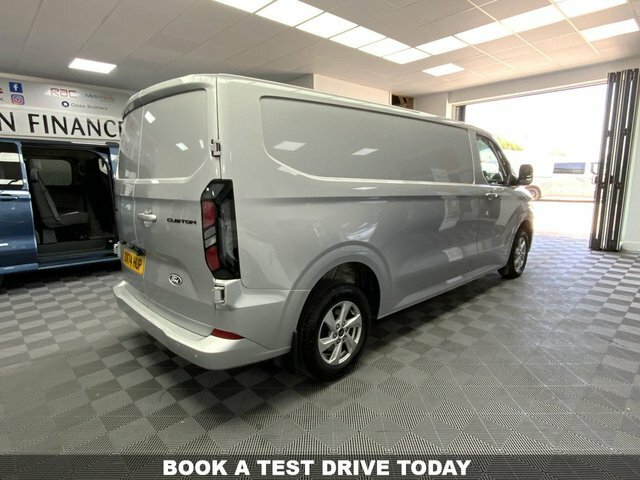 Ford Transit Custom 2.0 300 Ecoblue Limited DX74HUP Silver #4