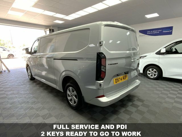 Ford Transit Custom 2.0 300 Ecoblue Limited DX74HUP Silver #3