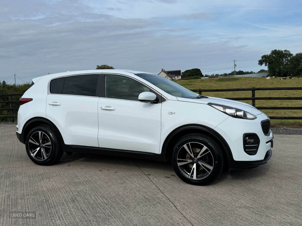 Kia Sportage 1.7 Crdi Isg 1 White #2