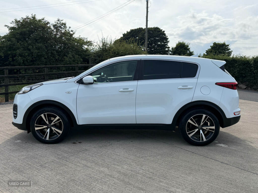 Kia Sportage 1.7 Crdi Isg 1 White #6