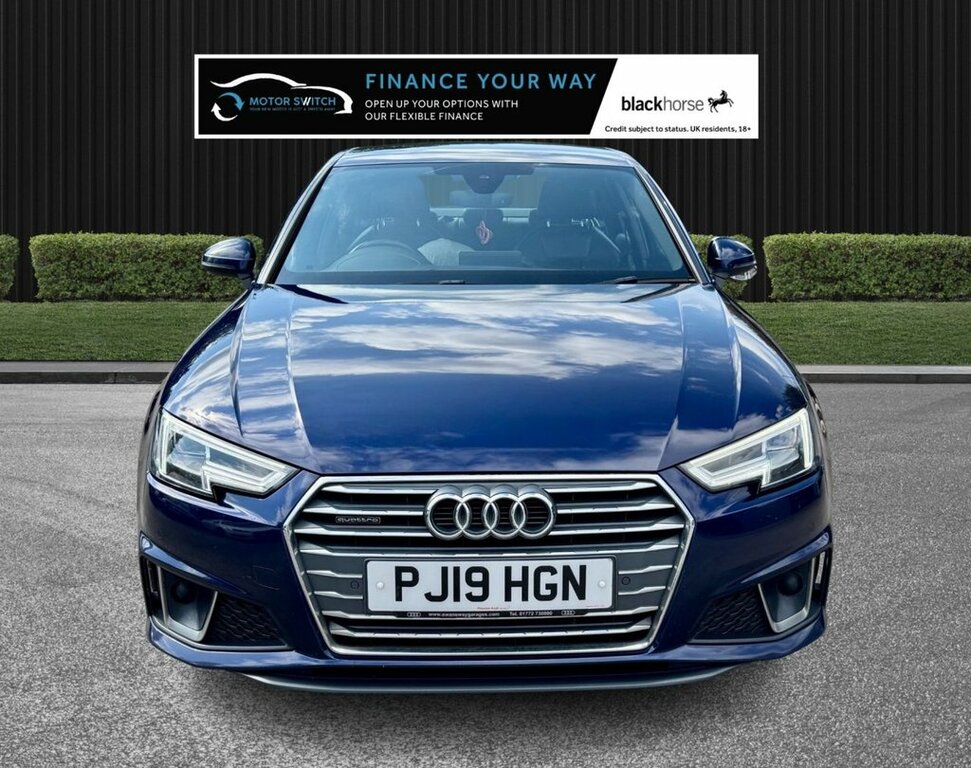 Audi A4 Saloon Blue #2