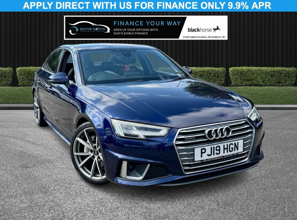 Audi A4 Saloon Blue