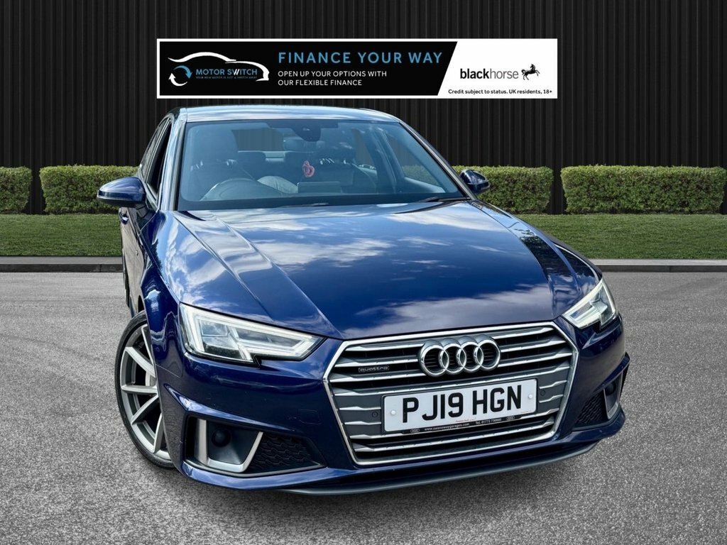 Audi A4 Saloon Blue #5