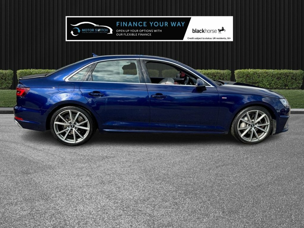 Audi A4 Saloon Blue #4