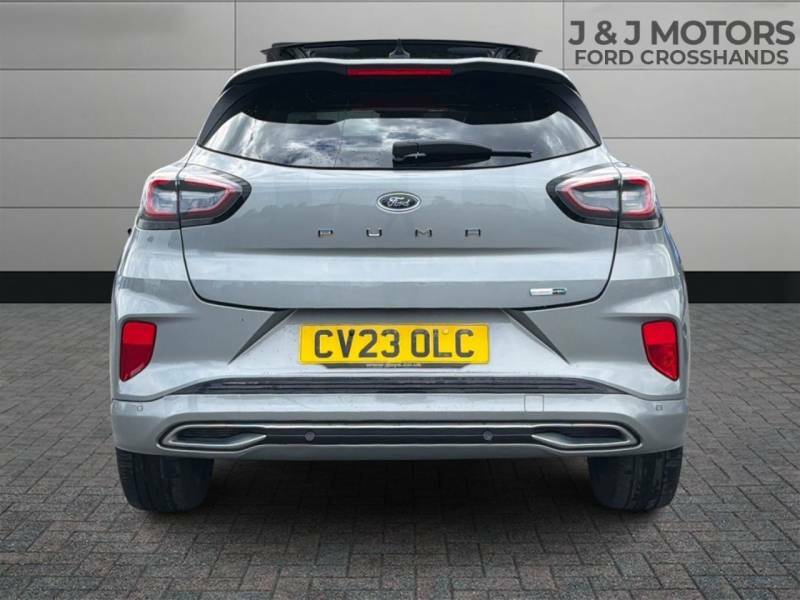 Ford Puma 1.0 Ecoboost Hybr Mhev 155 St-line Vignale Dct Silver #4