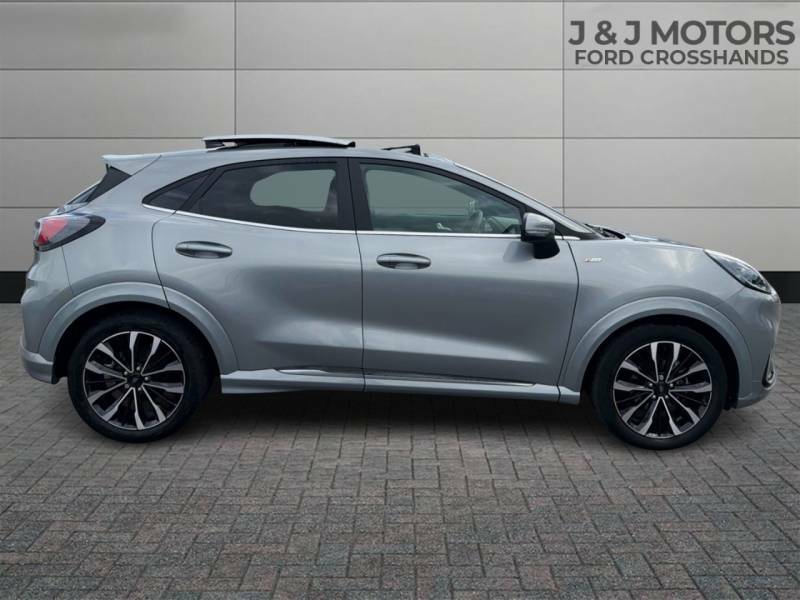 Ford Puma 1.0 Ecoboost Hybr Mhev 155 St-line Vignale Dct Silver #5