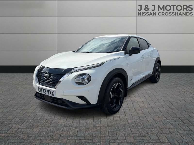 Nissan Juke 1.6 Hybrid N-connecta White #4