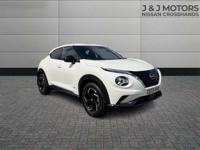 Nissan Juke 1.6 Hybrid N-connecta White #2