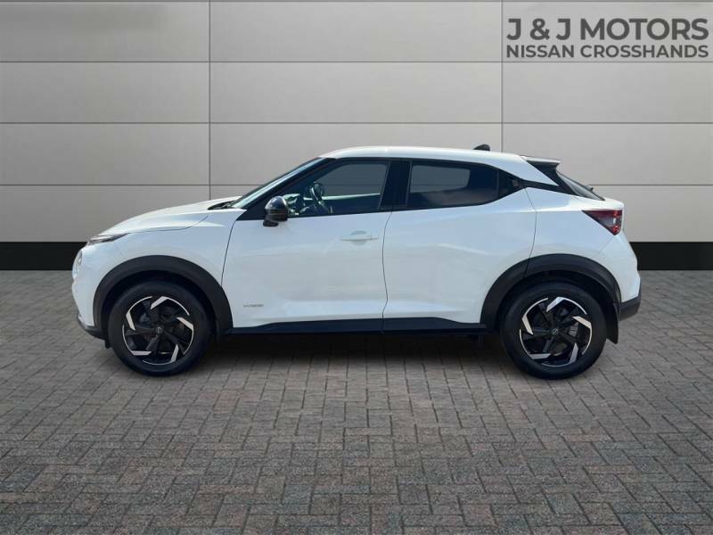 Nissan Juke 1.6 Hybrid N-connecta White #5