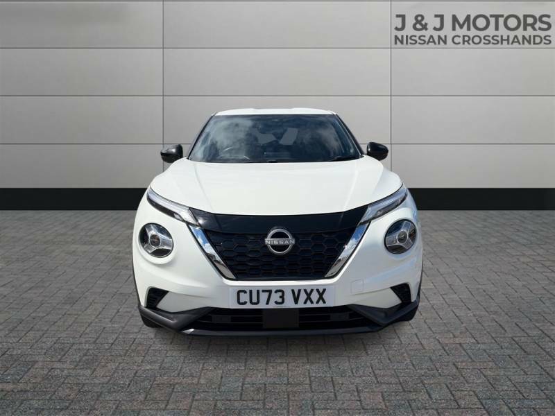 Nissan Juke 1.6 Hybrid N-connecta White #3