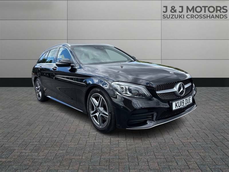 Mercedes-Benz C Class C220d Amg Line Premium 9G-tronic Black