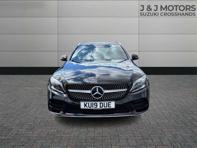 Mercedes-Benz C Class C220d Amg Line Premium 9G-tronic Black #2
