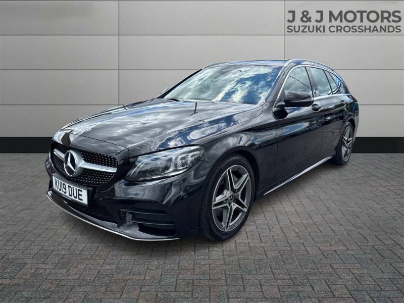 Mercedes-Benz C Class C220d Amg Line Premium 9G-tronic Black #3