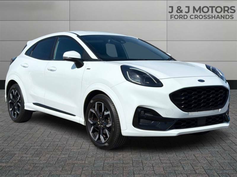 Ford Puma 1.0 Ecoboost Hybrid Mhev 155 St-line X White