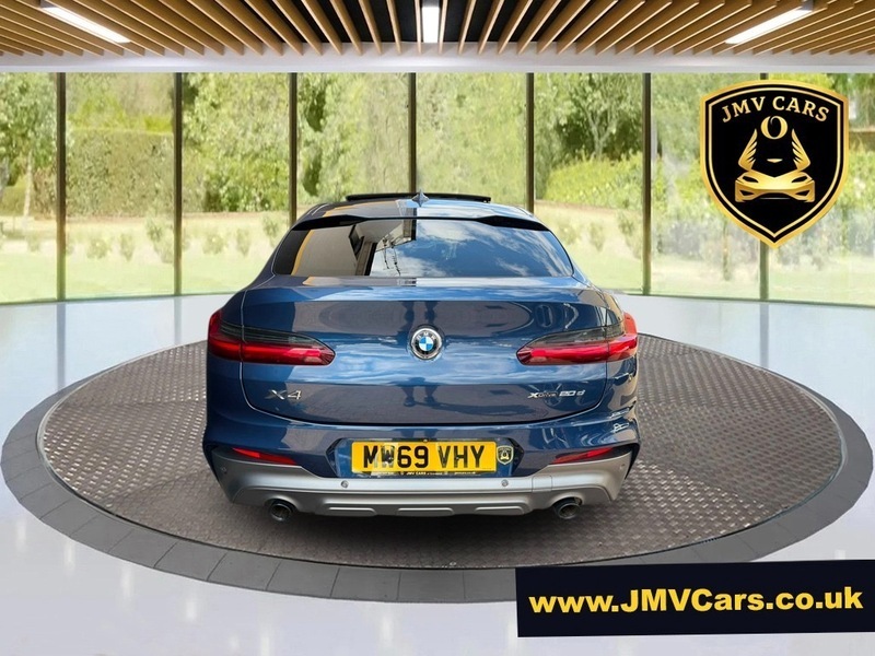 BMW X4 Xdrive20d M Sport Blue #4