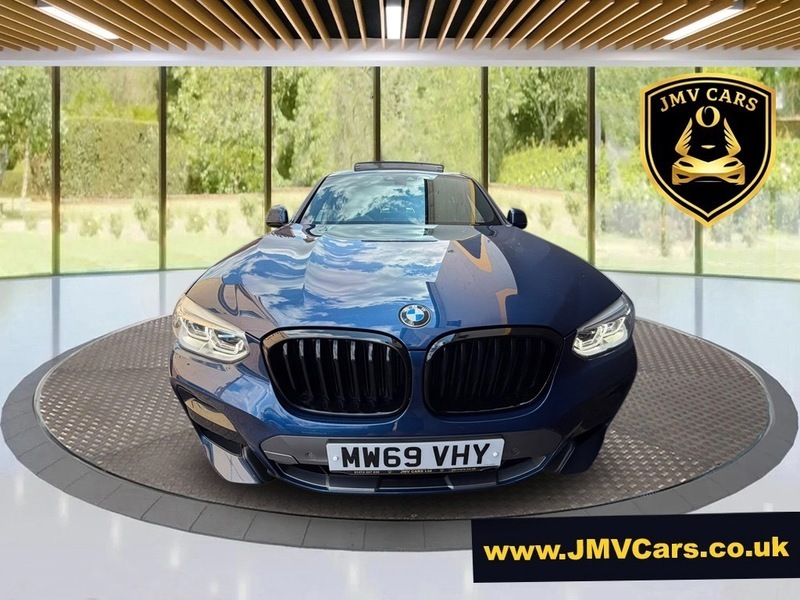 BMW X4 Xdrive20d M Sport Blue #3