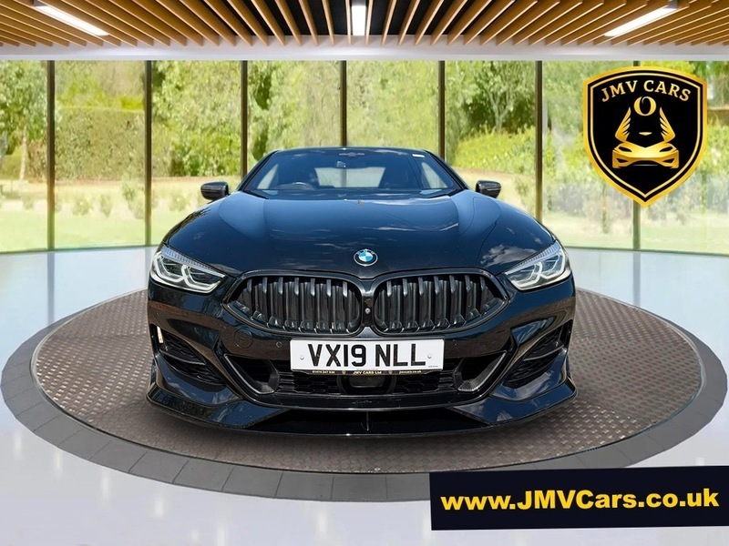 BMW 8 Series 840D Xdrive Black #3