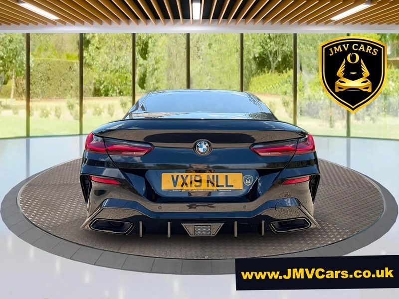BMW 8 Series 840D Xdrive Black #4